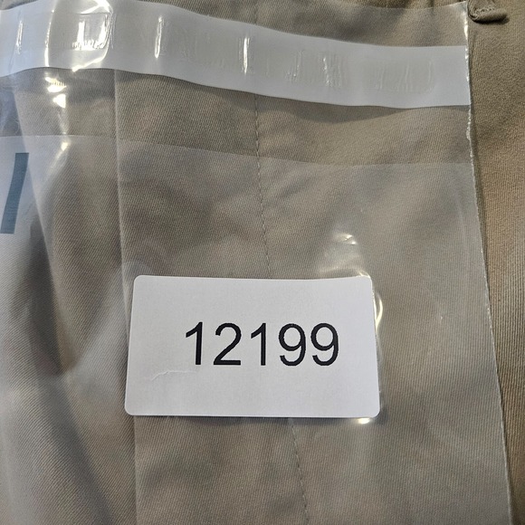 $65‎ NWT Cremieux Chino Shorts Men 40 x 8" Stretch Relaxed Fit Khaki 5-Pocket - Picture 10 of 10